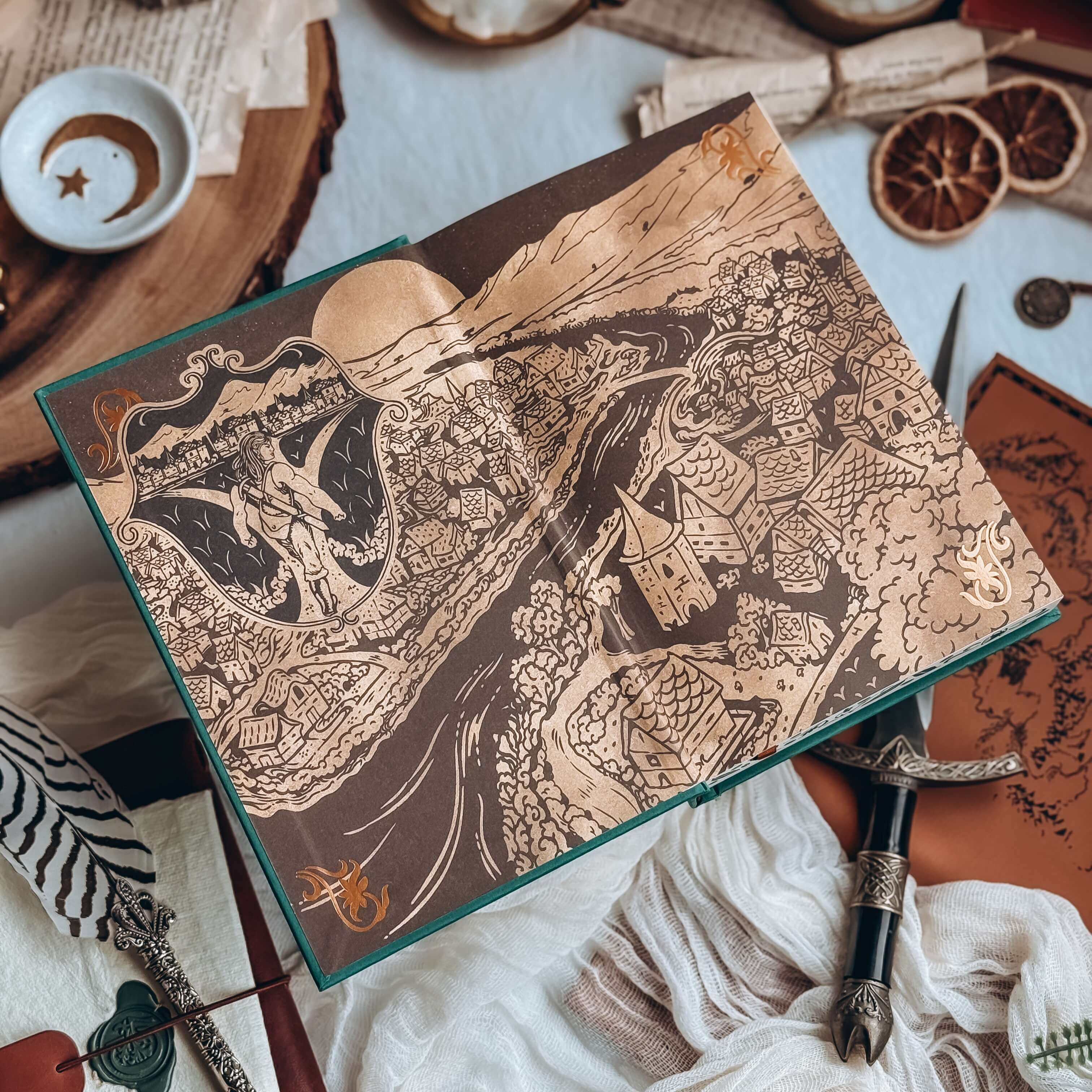 Legends & Lattes and Bookshops & Bonedust (Exclusive OwlCrate Editions) - Image 4