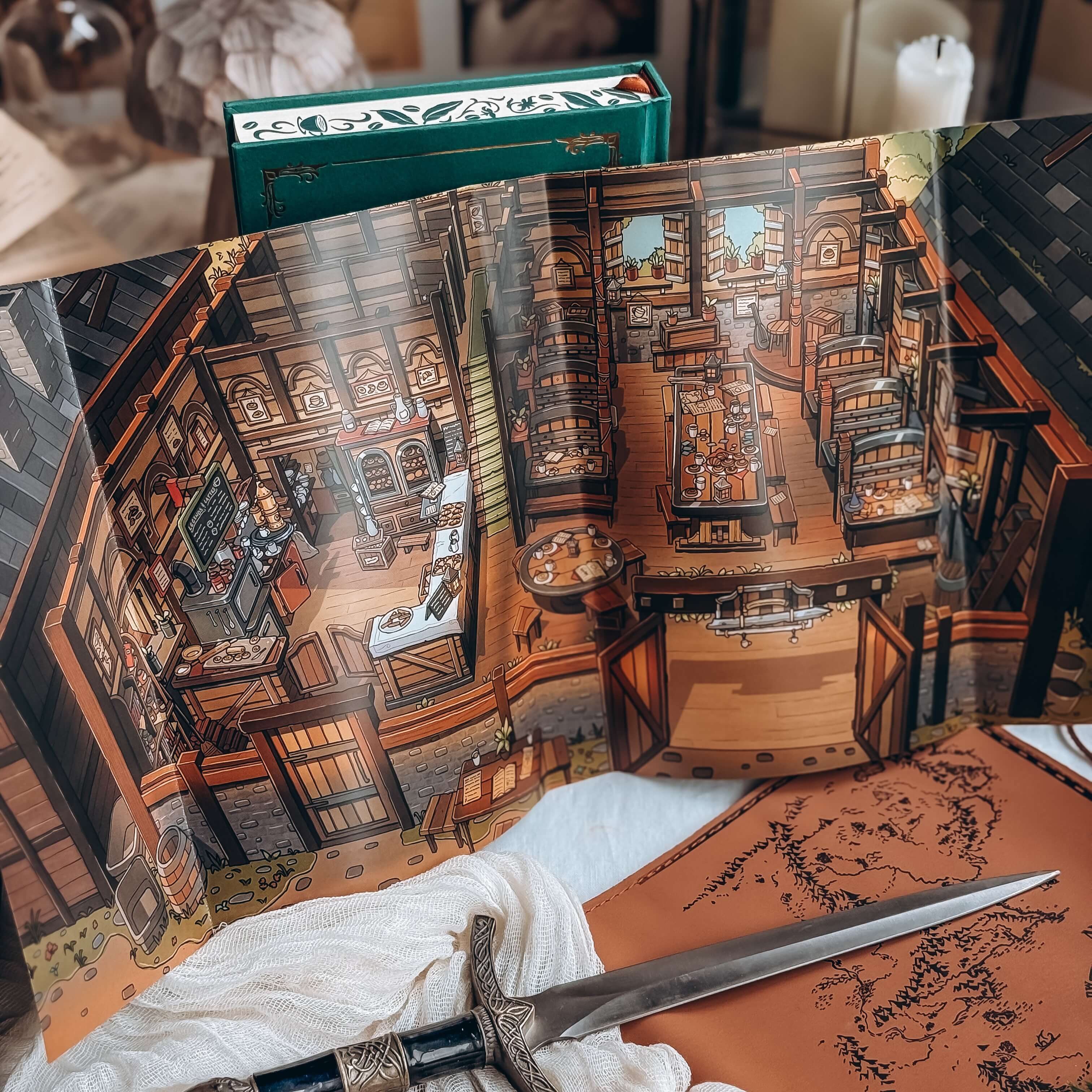 Legends & Lattes and Bookshops & Bonedust (Exclusive OwlCrate Editions) - Image 5