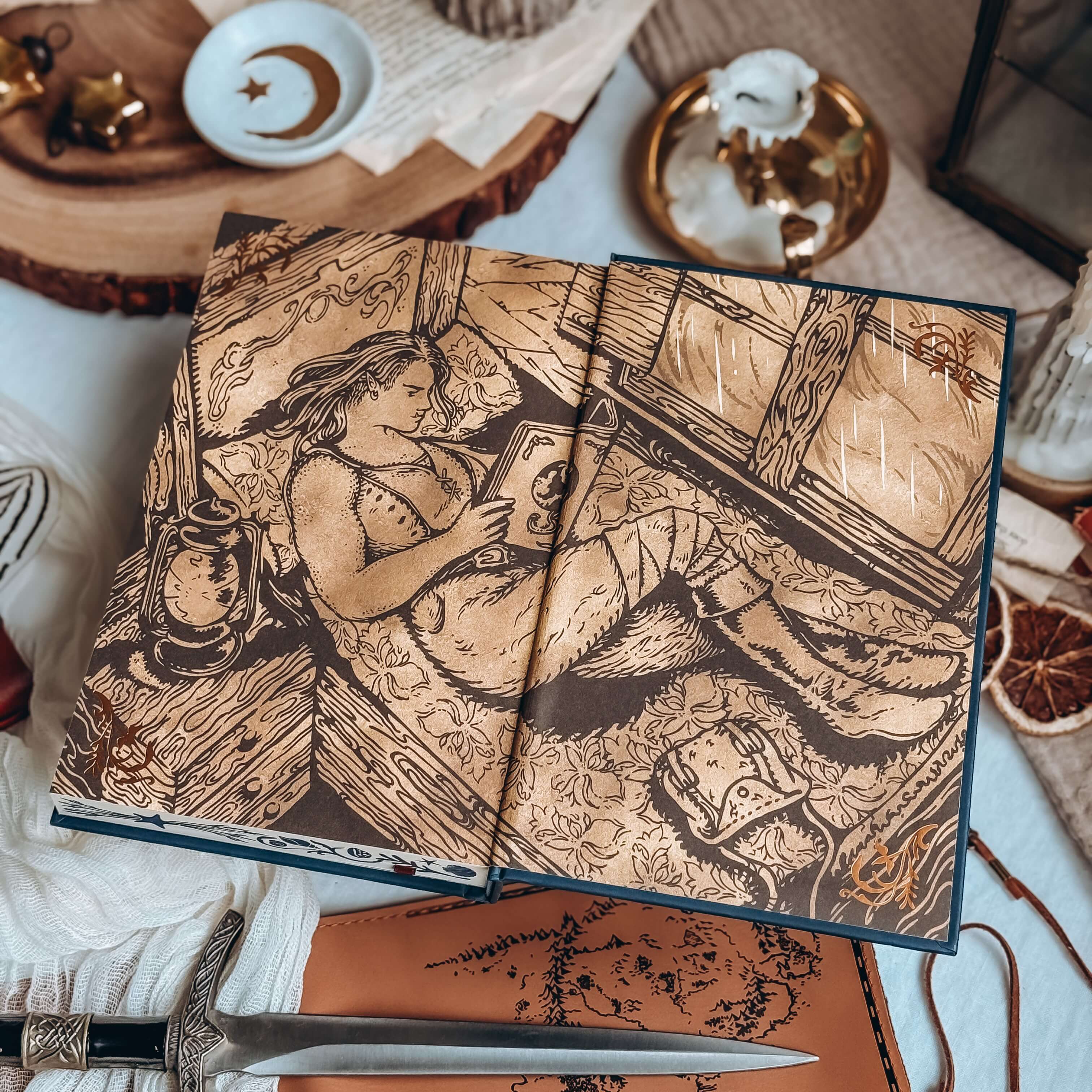 Legends & Lattes and Bookshops & Bonedust (Exclusive OwlCrate Editions) - Image 7